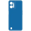 Чехол-накладка Krutoff Silicone Case для Realme C31 синий - фото 857936