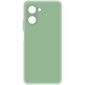 Чехол-накладка Krutoff Silicone Case для Realme C33/С33 2023 зелёный - фото 862714