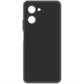 Чехол-накладка Krutoff Silicone Case для Realme C33/С33 2023 черный - фото 862722
