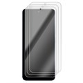 Комплект из 3-x защитных гибридных стекол Krutoff для Xiaomi Poco X5 - фото 862796