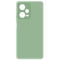 Чехол-накладка Krutoff Silicone Case для Xiaomi Redmi Note 12 Pro 5G зелёный - фото 864519