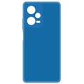 Чехол-накладка Krutoff Silicone Case для Xiaomi Redmi Note 12 Pro 5G синий - фото 864523