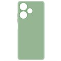 Чехол-накладка Krutoff Silicone Case для INFINIX Hot 30 зелёный - фото 864551