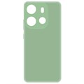 Чехол-накладка Krutoff Silicone Case для INFINIX Smart 7 зелёный - фото 864599