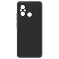 Чехол-накладка Krutoff Silicone Case для Xiaomi Redmi 12C черный - фото 864971