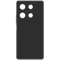 Чехол-накладка Krutoff Silicone Case для INFINIX Note 30 Pro черный - фото 867457
