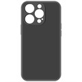 Чехол-накладка Krutoff Silicone Case для iPhone 14 Pro черный - фото 883531
