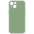 Чехол-накладка Krutoff Silicone Case для iPhone 14 зелёный - фото 883546