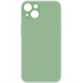 Чехол-накладка Krutoff Silicone Case для iPhone 13 зелёный - фото 897779