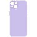 Чехол-накладка Krutoff Silicone Case для iPhone 13 лаванда - фото 897783