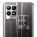 Стекло защитное гибридное Krutoff для камеры Realme 8i (2 шт.) - фото 924975