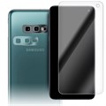 Стекло защитное гибридное Krutoff для Samsung Galaxy S10e + защита камеры (2 шт.) - фото 925000