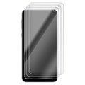 Комплект из 3-x защитных гибридных стекл Krutoff для Samsung Galaxy S10e - фото 925002