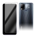 Стекло защитное гибридное Krutoff для INFINIX Hot 10T + защита камеры - фото 965488